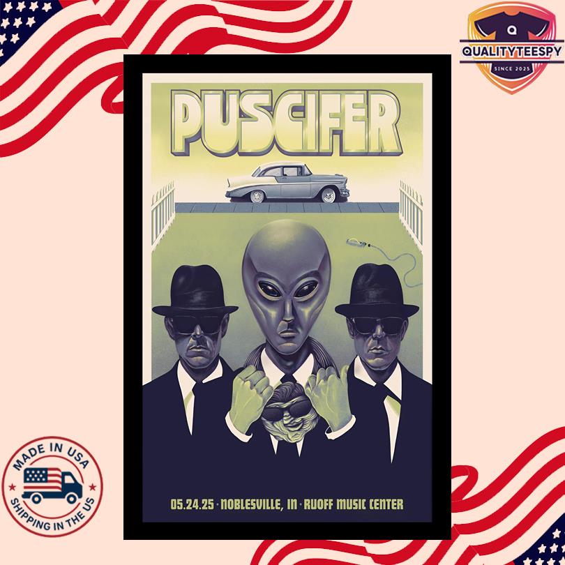 Puscifer Ruoff Music Center 5-24-2025 Poster