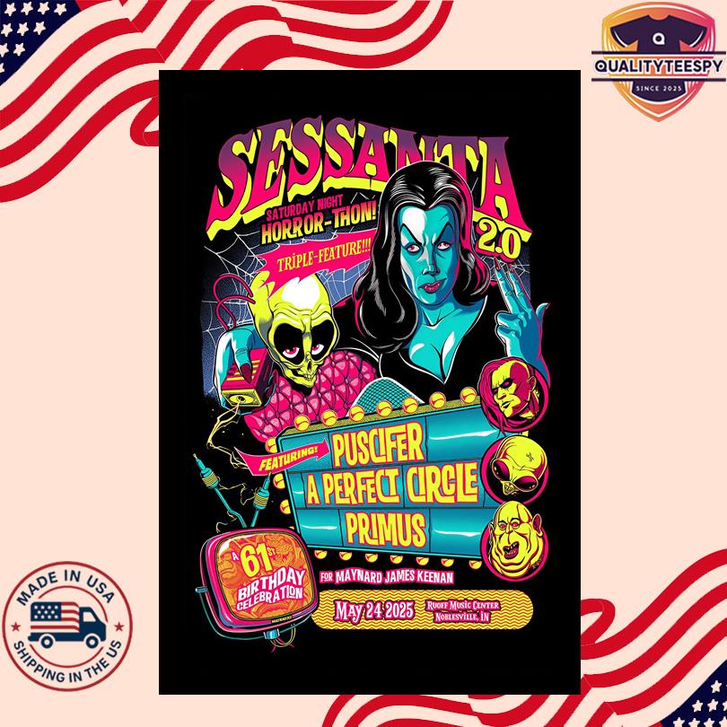 Sessanta Ruoff Music Center 5-24-2025 Poster