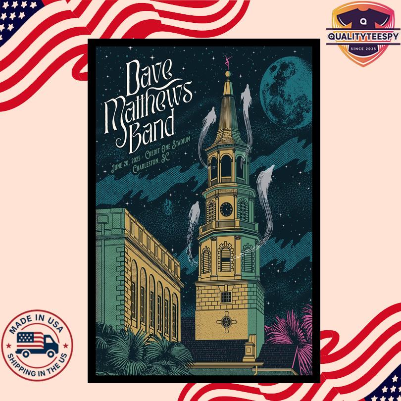 DMB Charleston Poster June 20, 2025