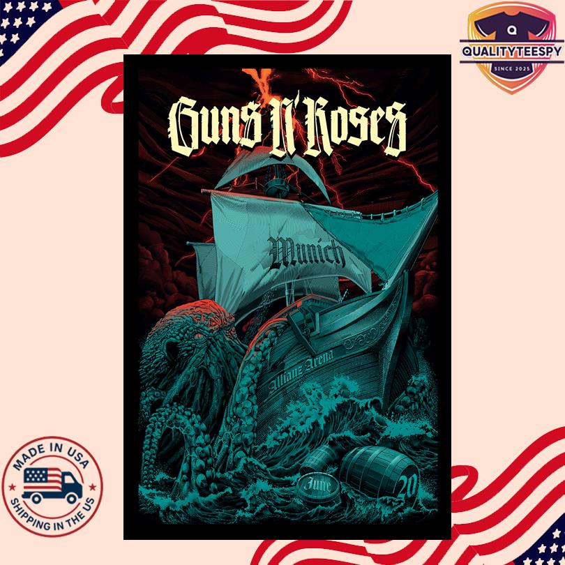 Event Guns N\' Roses 20.06.2025 München Poster