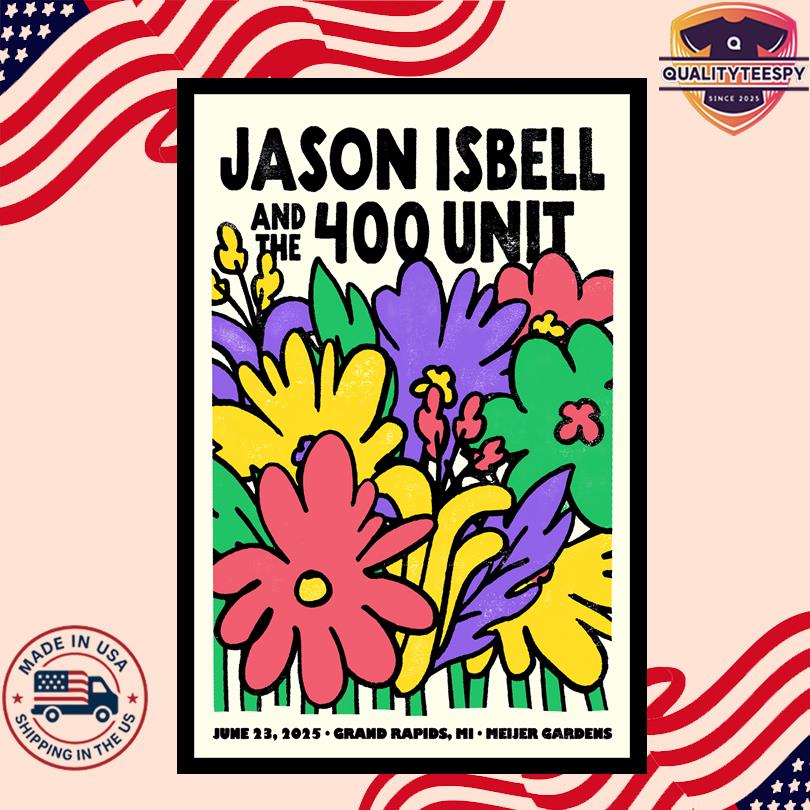 Jason Isbell 2025 Tour Poster – Frederik Meijer Gardens – June 23