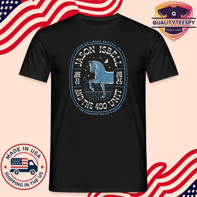Jason Isbell 2025 Tour T-Shirt – Frederik Meijer Gardens Michigan – June 23