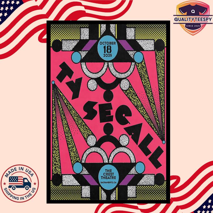 Ty Segall Poster 2025 – Crest Theatre, Sacramento CA – October 18