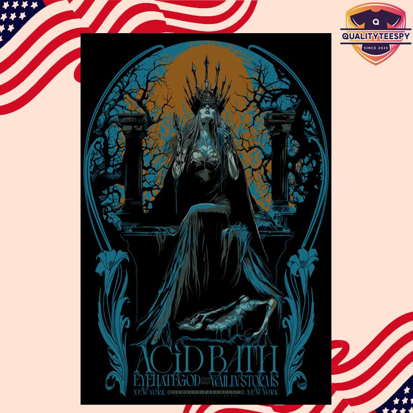 Acid Bath Concert Poster