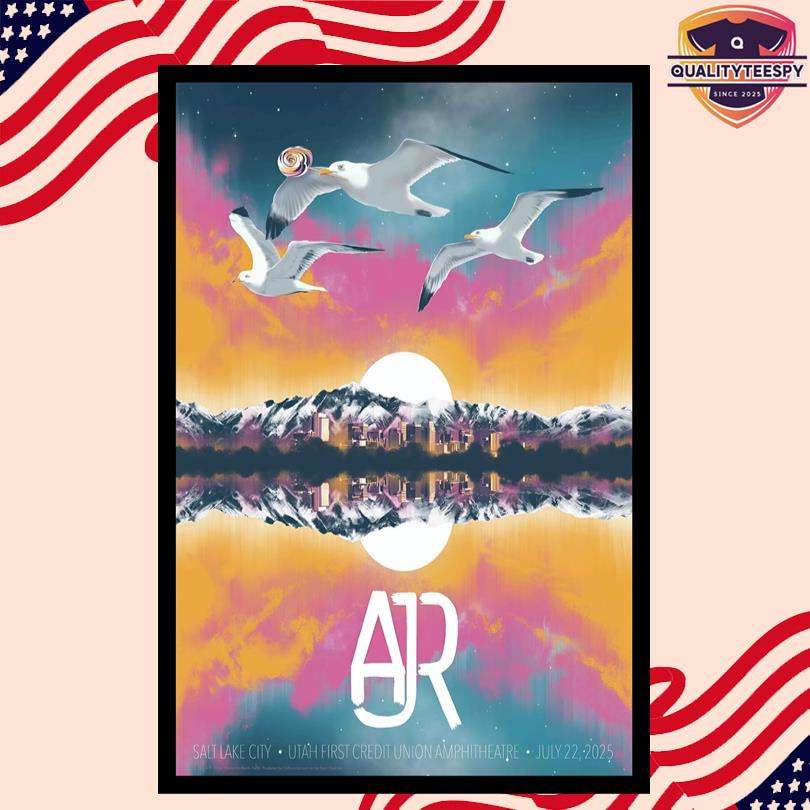AJR First Credit Union Amphitheatre Poster