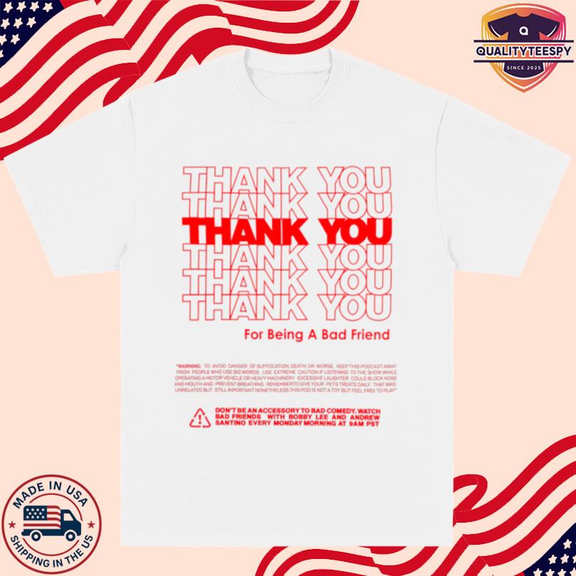 Bad Friends Podcast Merch