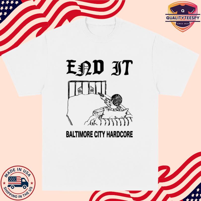Baltimore City Hardcore Graphic Tee