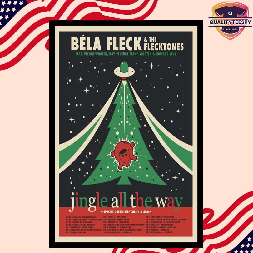 Bela Fleck & The Flecktones Jingle All The Way 2025 Poster