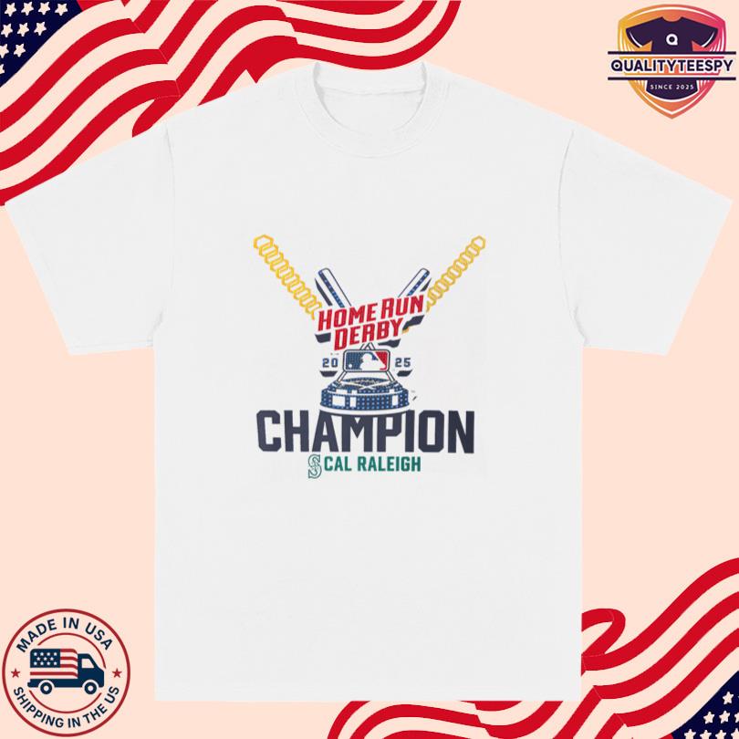Cal Raleigh Seattle Mariners Nike 2025 Home Run Derby Champion Merch