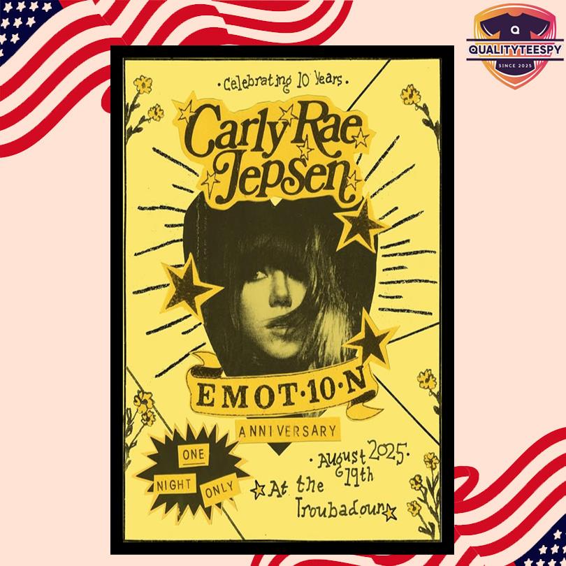 Carly Rae Jepsen Aug 19 2025 West Hollywood, CA Poster