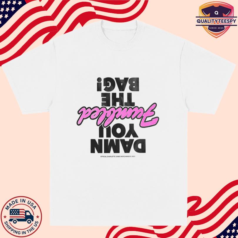 Charlotte Sands Lyric Shirt Damn You Tee