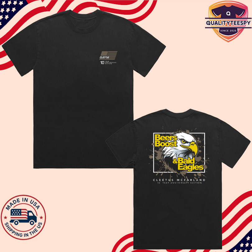 Cleetus McFarland Cleetus Beer Boost Bald Eagles Shirt