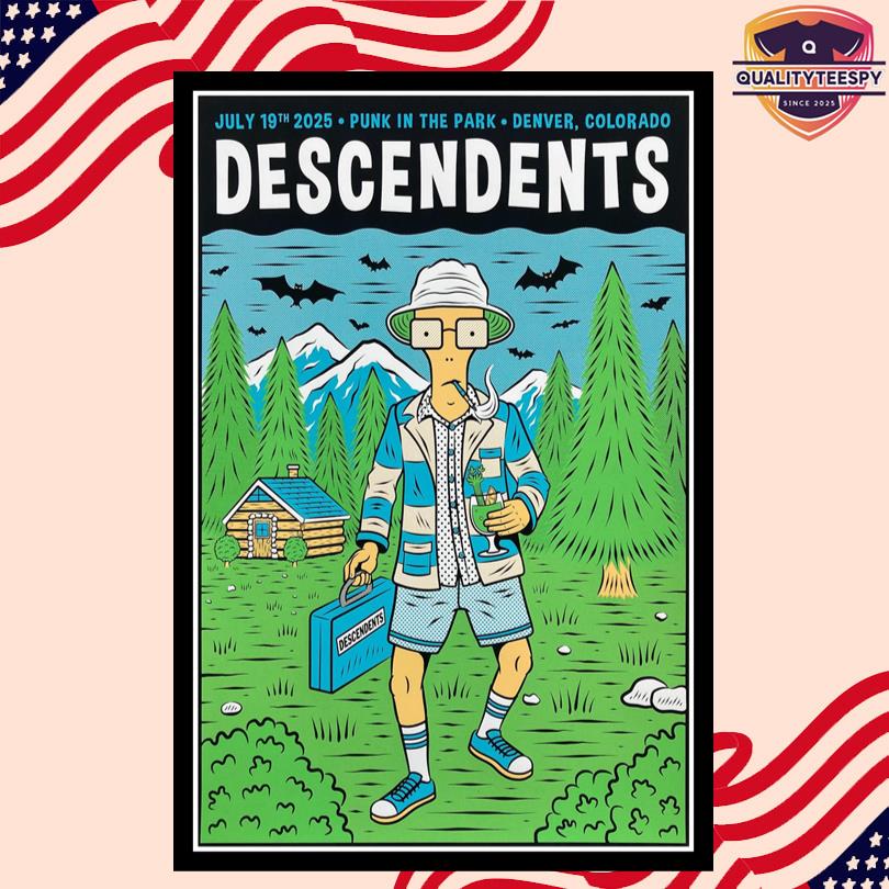 Concert Poster Descendents July 19 2025