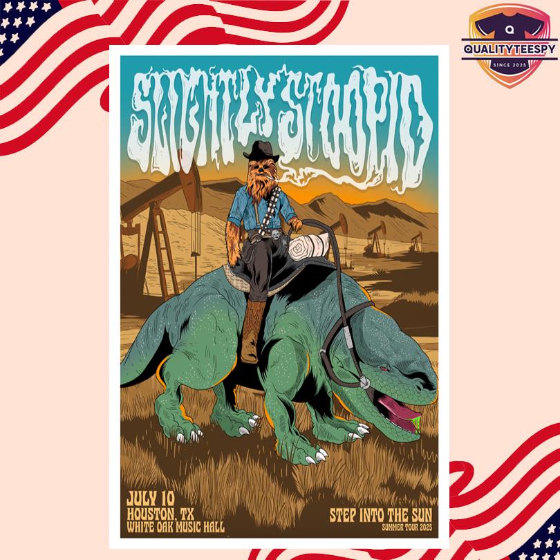 Concert Poster Slightly Stoopid Jul 10 2025 The Lawn at White Oak Music Hall. Houston, TX