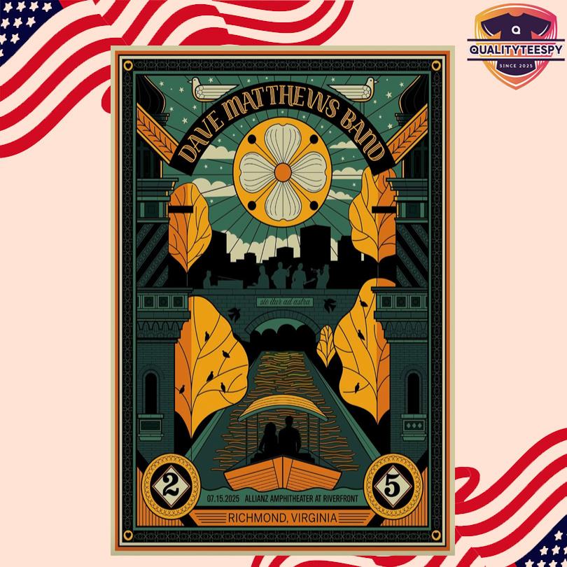 Dave Matthews Band Richmond VA Poster