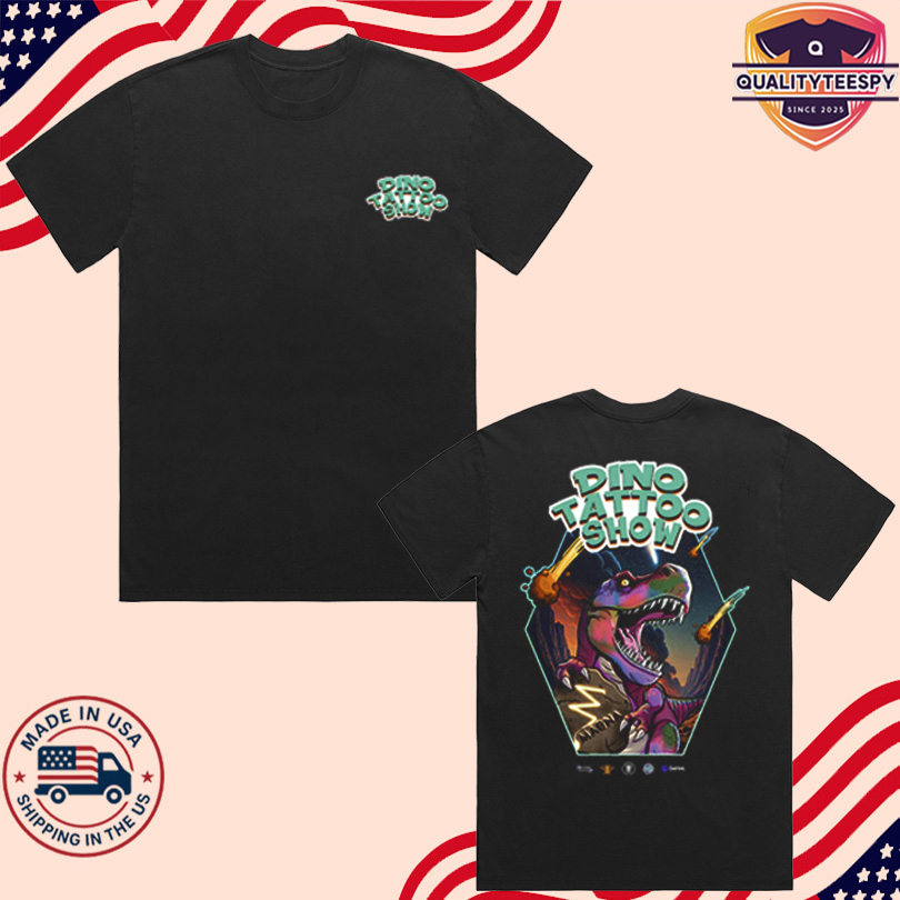 Dino Ink Show Shirt For Tattoo Fans