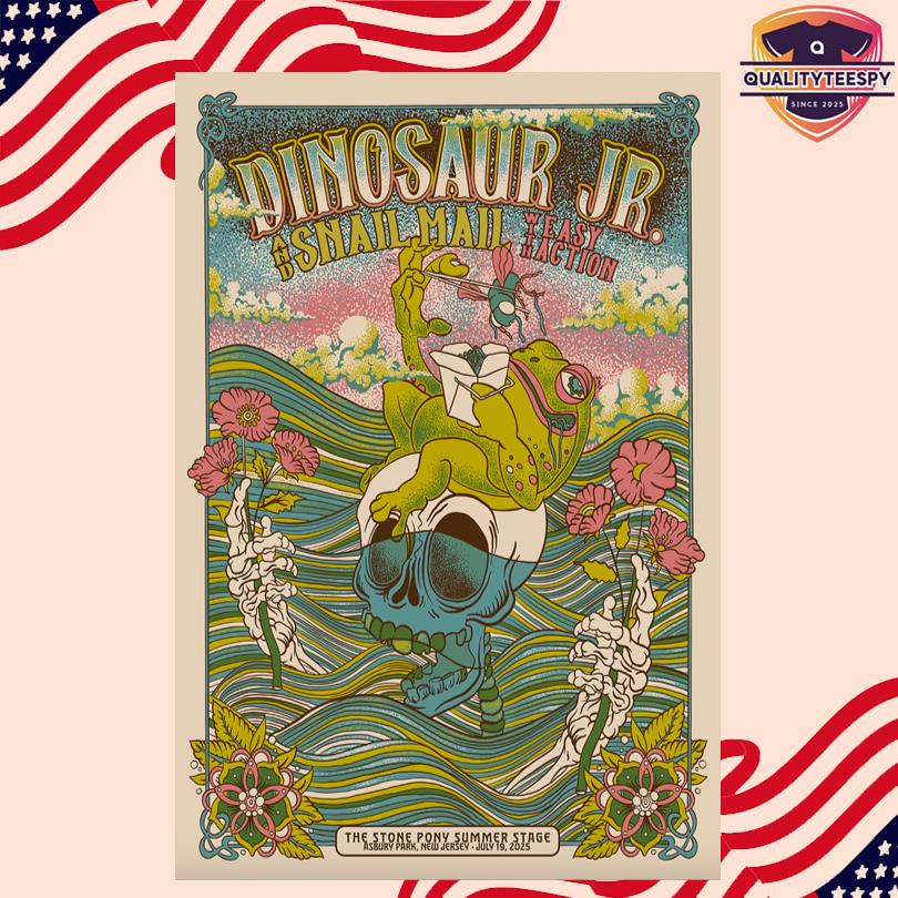 Dinosaur Jr Asbury Park 2025 Concert Poster