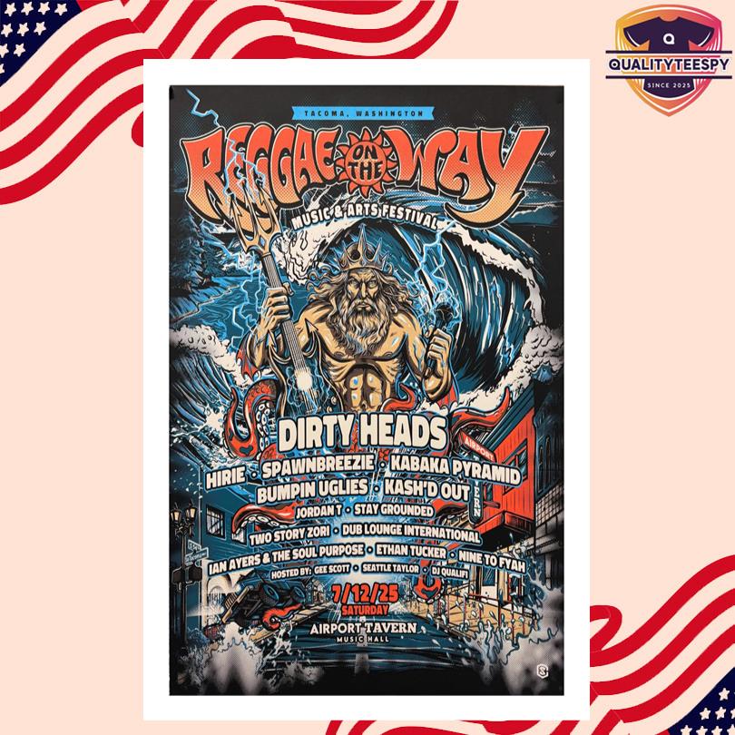Dirty Heads Airport Tavern Music Hall July 12 2025 Poster