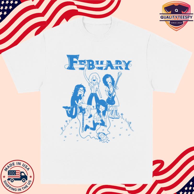 Febuary Adventure Time T Shirt
