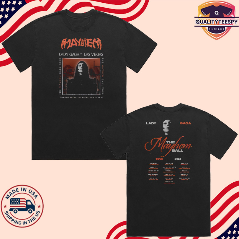 Gaga Mayhem 2025 Graphic Tee