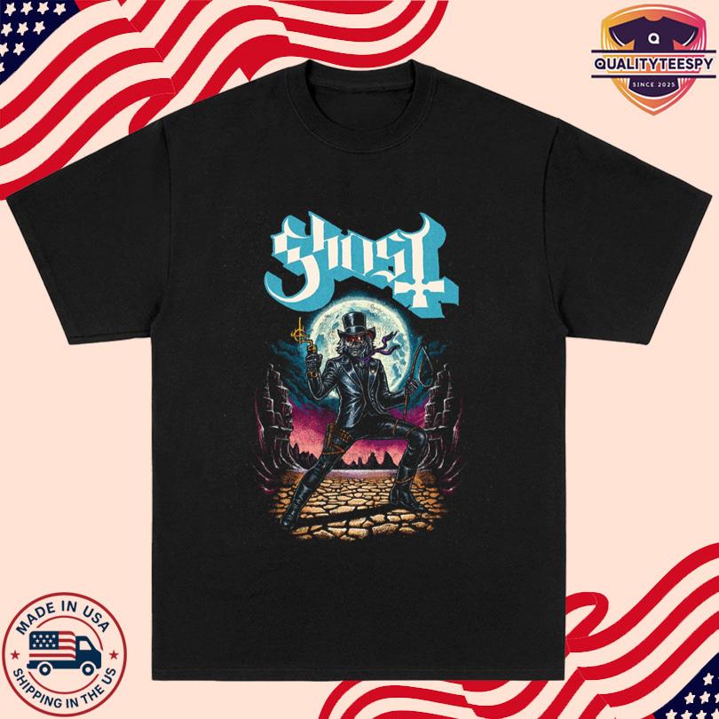 Ghost Cowboy Papa Shirt