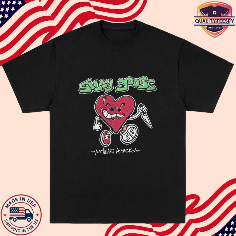Heart Attack Silly Goose Shirt