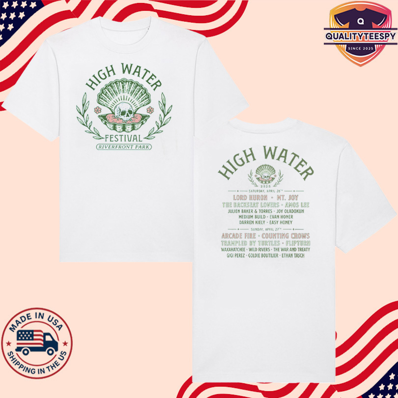 High Water Clamskull Lineup 2025 Merch