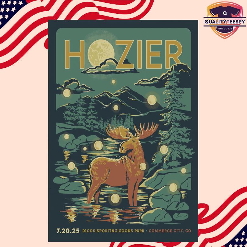 Hozier Dicks Sporting Goods Park Poster