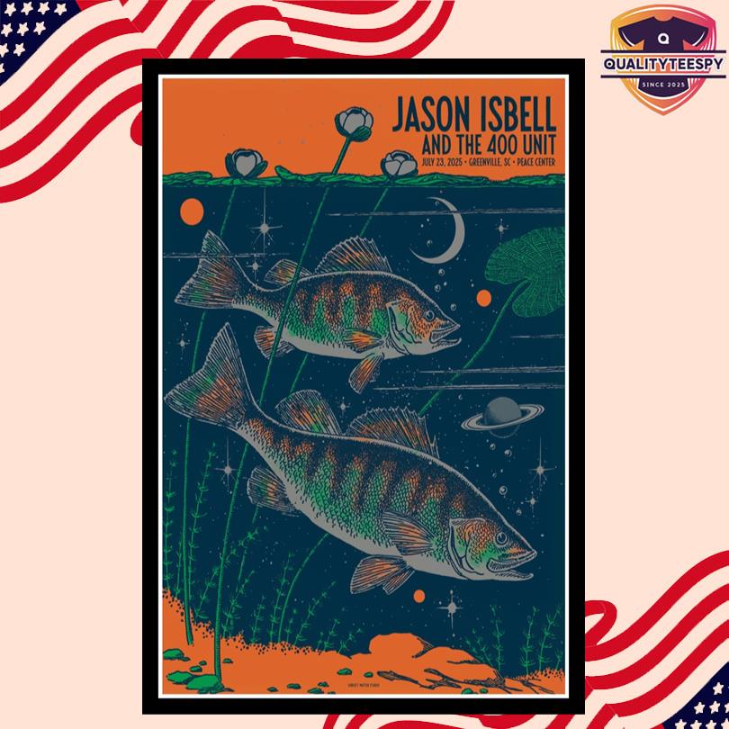 Jason Isbell And The 400 Unit July 23 2025 Poster