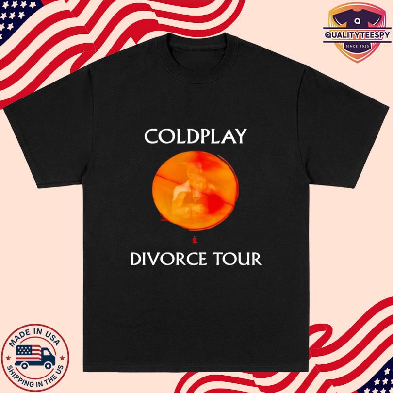 Kristin Cabot And Andy Byron Coldplay Divorce Tour Shirt