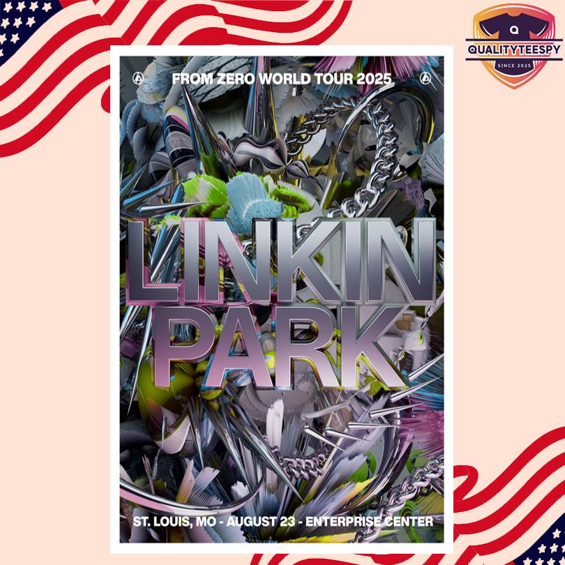 Linkin Park Aug 23 2025 Louis MO Poster