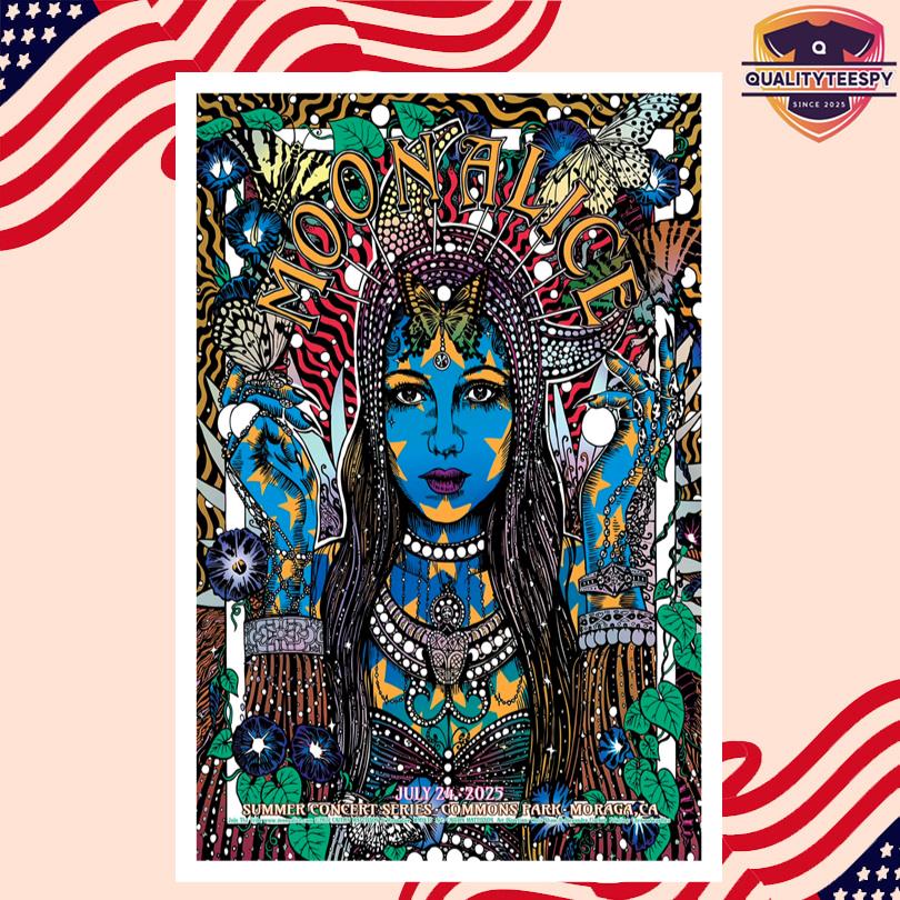 Moonalice Moraga CA 2025 Poster
