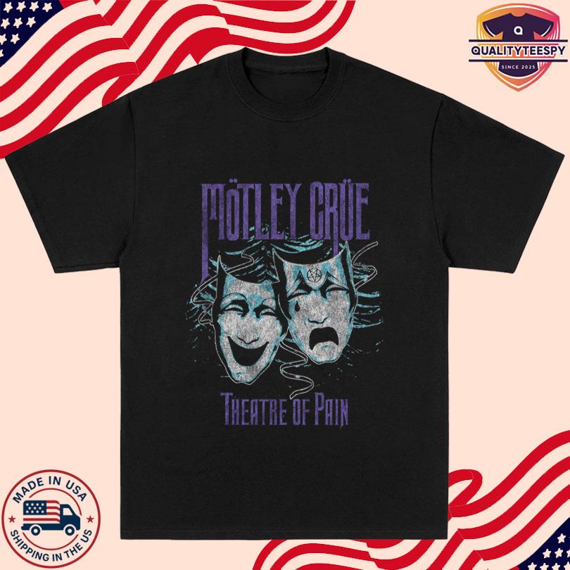 Motley Crue Theatre of Pain Charcoal Cover Merch