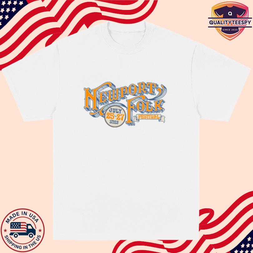 Newport Folk Festival July 25-27 2025 Tee