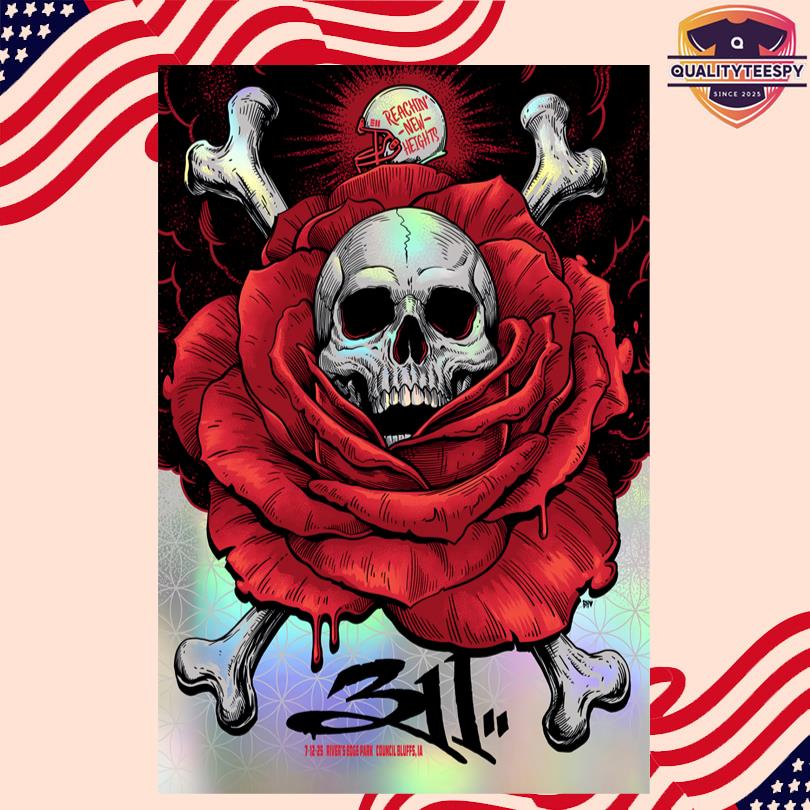 Official 311 Concert Poster 2025