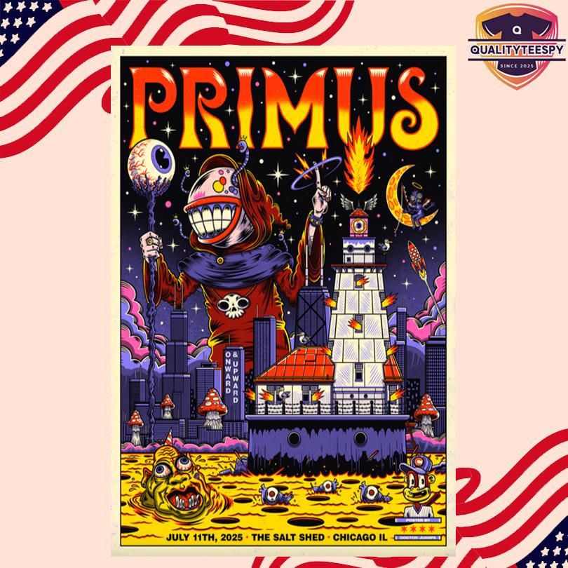 Primus Chicago IL Show Poster