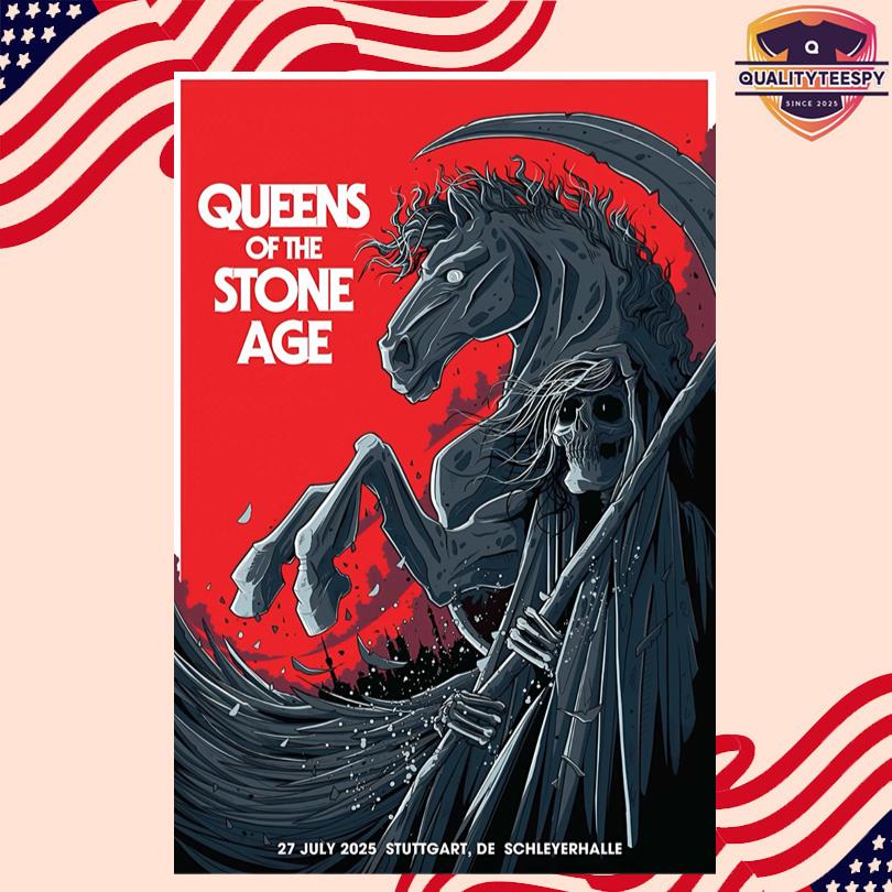 QOTSA Tour Europe 2025 Concert Poster