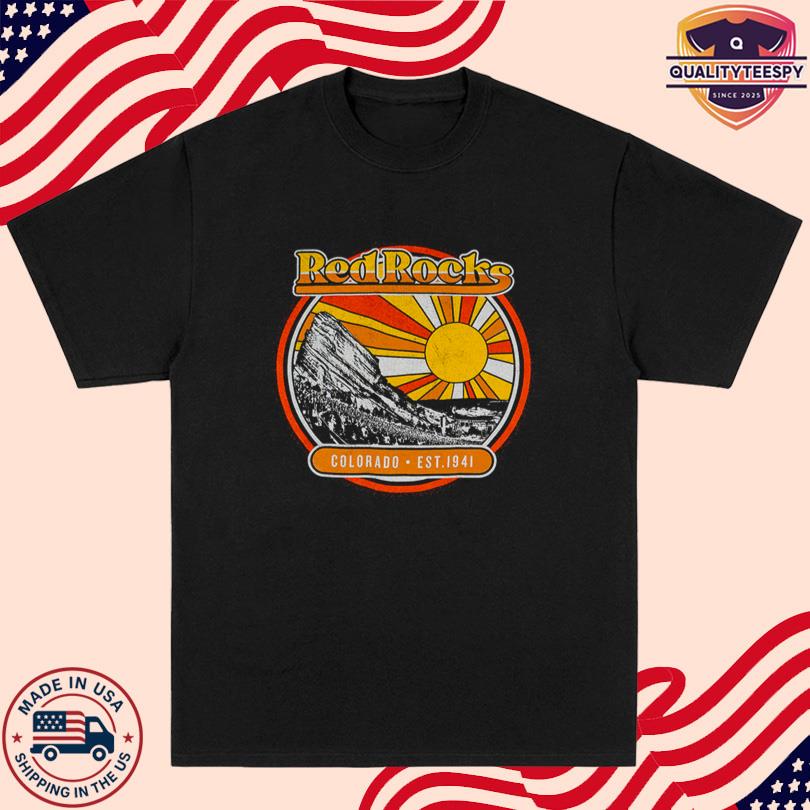 Red Rocks Concert T Shirt
