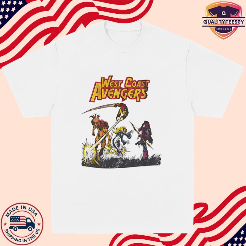 Robert Downey Jr West Coast Avengers T Shirt