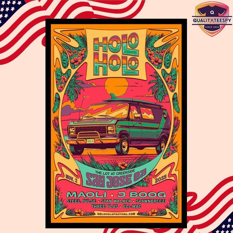 San Jose CA Concert Poster