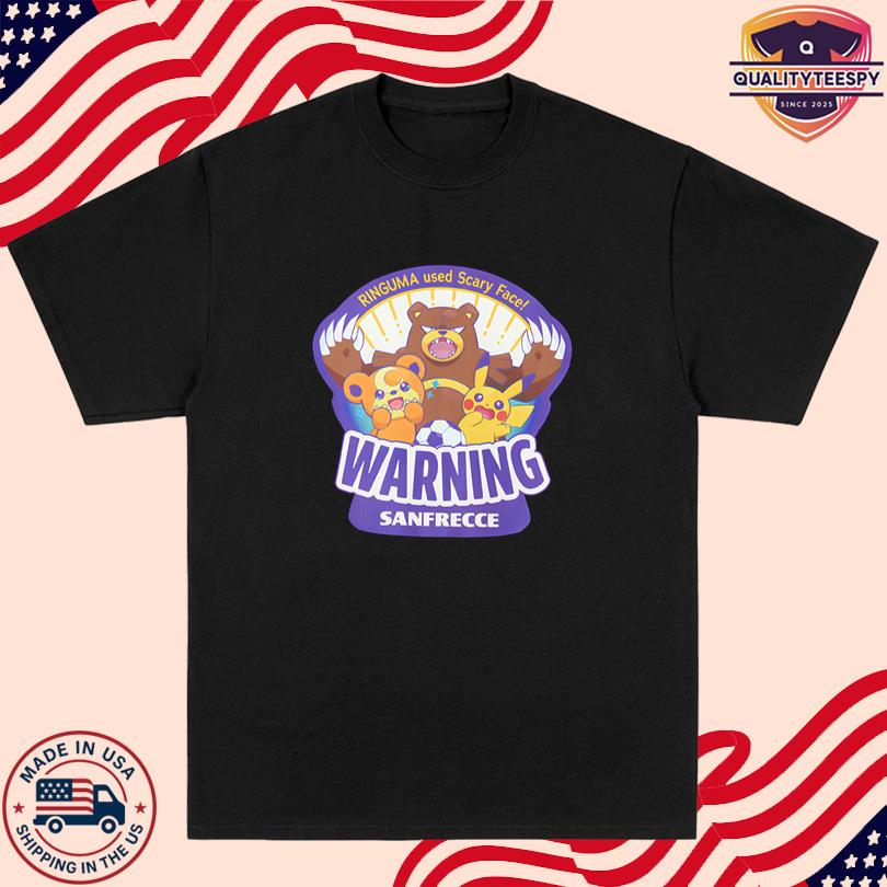 Sanfrecce Hiroshima Pikachu Warning Shirt