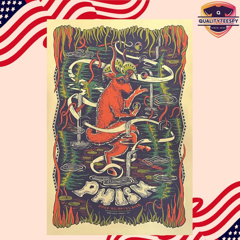 Saratoga Springs NY Poster