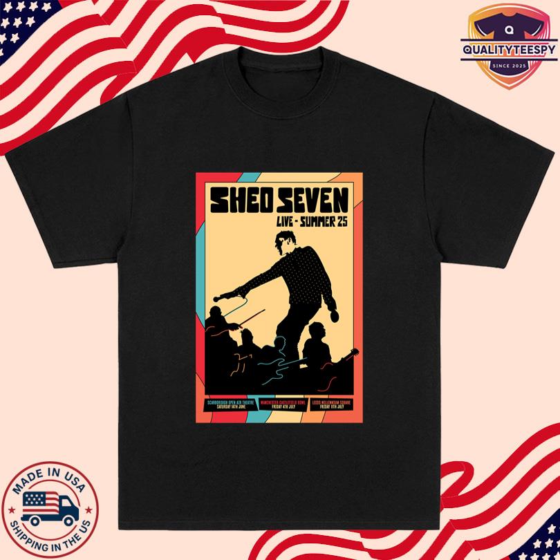 Shed Seven Limited Edition Live Summer 25 Merch