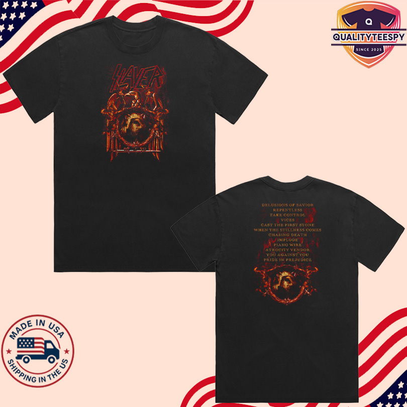 Slayer Repentless Tracklist Merch