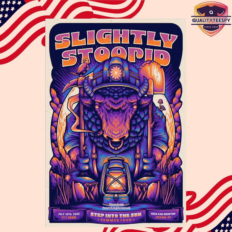 Slightly Stoopid Jul 18 2025 Jackson WY Poster