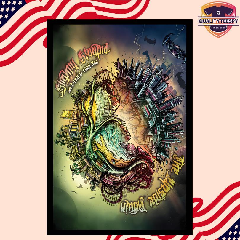 Slightly Stoopid July 18 2025 Jackson Wyoming Tour Poster