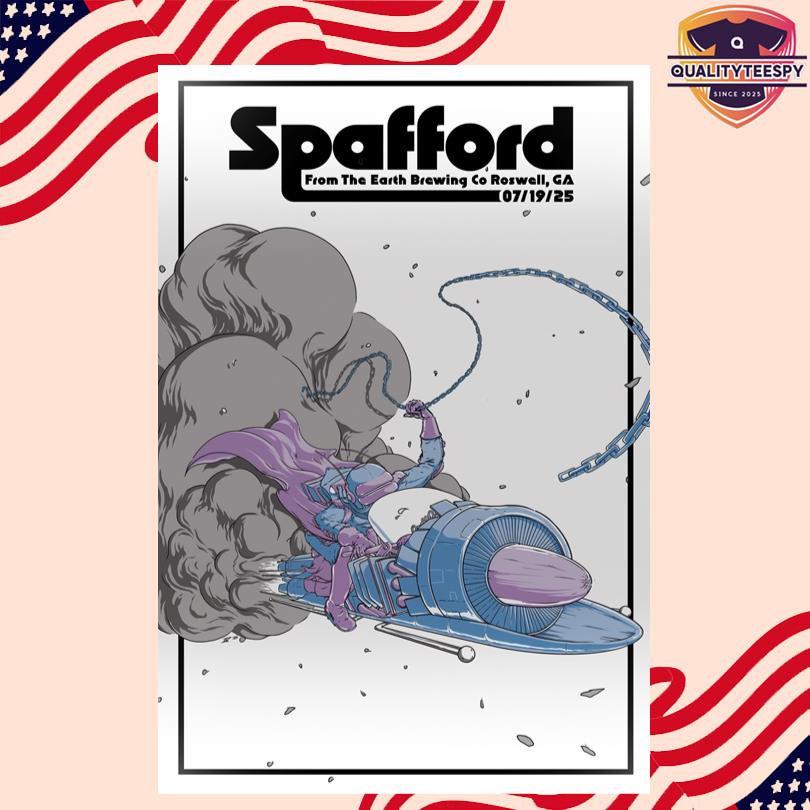 Spafford Jul 19 2025 Roswell GA Poster