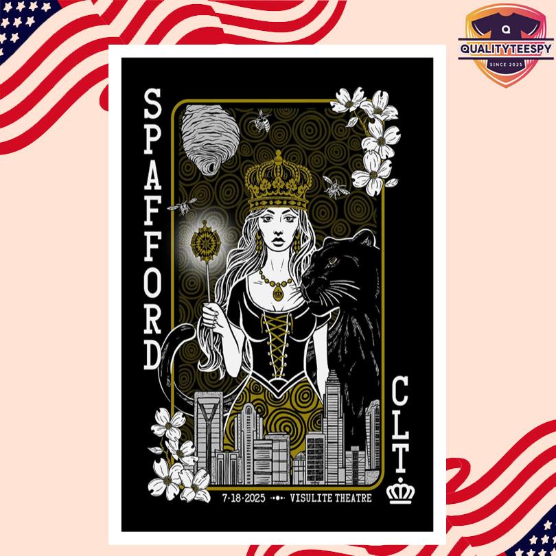 Spafford July 18 2025 Visulite Theatre Poster