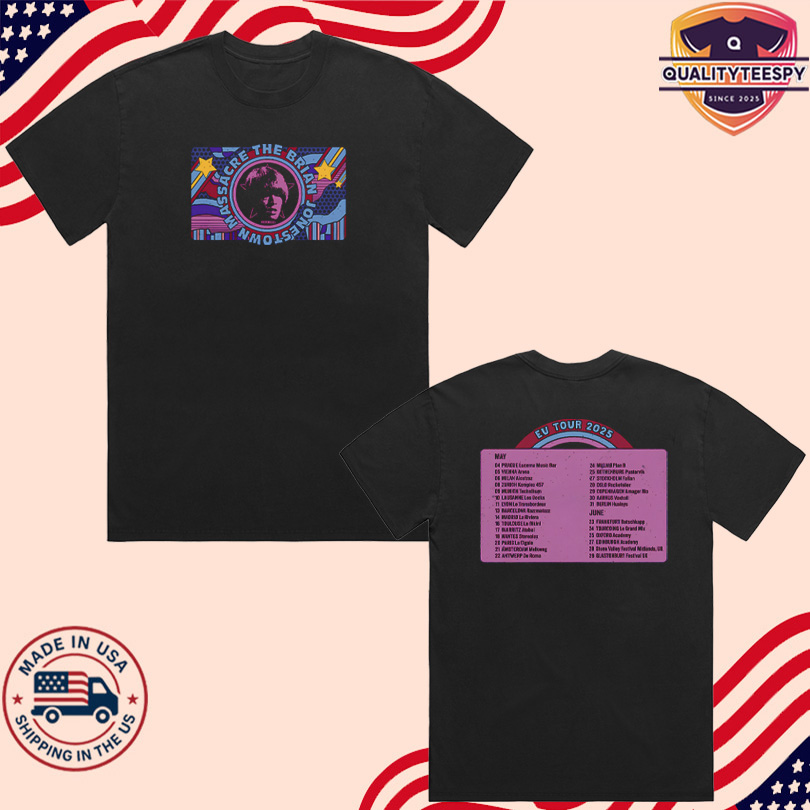 The Brian Jonestown Massacre Euro Tour 2025 Leg 2 T-Shirt
