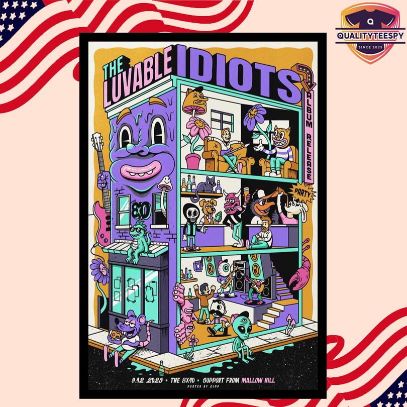 The Luvable Idiots Sep 12 2025 The 8x10 Baltimore MD Poster